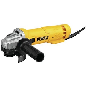 DEWALT 4-1/2-inch Angle Grinder 3,000rpm 3Amp AC/DC (Slide Switch