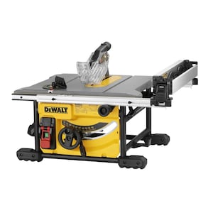 DEWALT 15 Amp Corded 8-1/4-inch Compact Porable Jobsite Table Saw