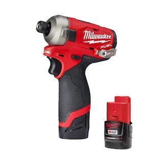 Milwaukee Tool M12 FUEL SURGE 12V Li-Ion Brushless Cordless 1/4 -inch Hex