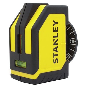 STANLEY 10 ft. Manual Line Laser Level with Rotating Mount and Rai