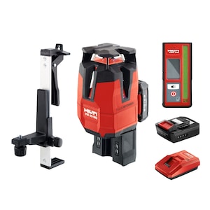 Hilti PM 40-MG Multi-Line Green Laser with Receiver
