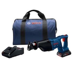 Bosch 18V 1 1/8-inch D-Handle Reciprocating Saw with CORE18V Bat