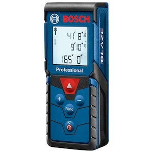 Bosch BLAZE 165 ft. Laser Distance Tape Measuring Tool with Area