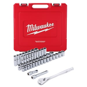 Milwaukee Tool 1/2 -inch Drive SAE/Metric Ratchet and Socket Mechanics To