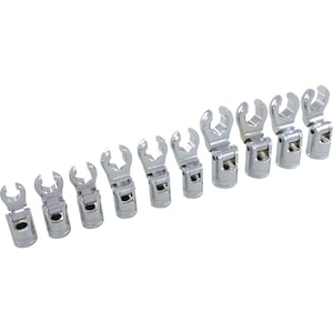 DYNAMIC TOOLS 3/8 inch Drive 10 Piece Metric, Flare Nut Socket Set, 10mm