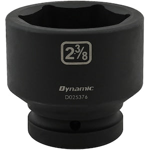 DYNAMIC TOOLS 2-3/8 inch X 1 inch Drive, 6 Point Standard Length, Impact
