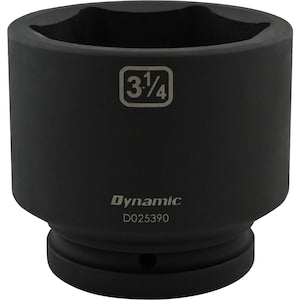 DYNAMIC TOOLS 3-1/4 inch X 1 inch Drive, 6 Point Standard Length, Impact