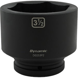 DYNAMIC TOOLS 3-1/2 inch X 1 inch Drive, 6 Point Standard Length, Impact