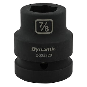 DYNAMIC TOOLS 7/8 inch X 1 inch Drive, 6 Point Standard Length, Impact S