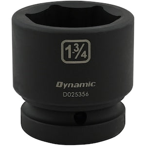 DYNAMIC TOOLS 1-3/4 inch X 1 inch Drive, 6 Point Standard Length, Impact