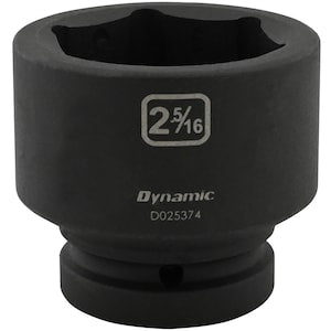 DYNAMIC TOOLS 2-5/16 inch X 1 inch Drive, 6 Point Standard Length, Impac
