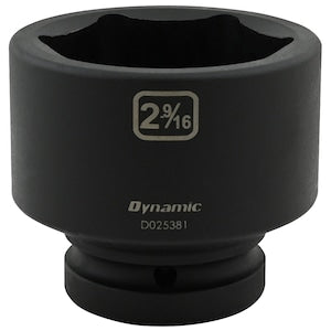 DYNAMIC TOOLS 2-9/16 inch X 1 inch Drive, 6 Point Standard Length, Impac