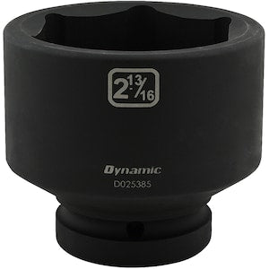 DYNAMIC TOOLS 2-13/16 inch X 1 inch Drive, 6 Point Standard Length, Impa
