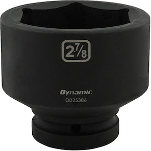 DYNAMIC TOOLS 2-7/8 inch X 1 inch Drive, 6 Point Standard Length, Impact
