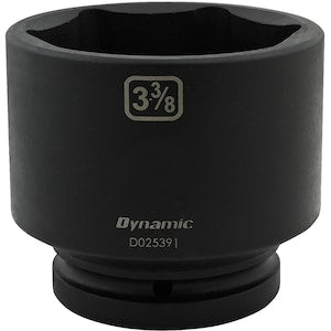 DYNAMIC TOOLS 3-3/8 inch X 1 inch Drive, 6 Point Standard Length, Impact
