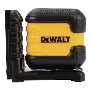 DEWALT 55 ft. Green Beam Self-Leveling Cross Line Laser Level wit