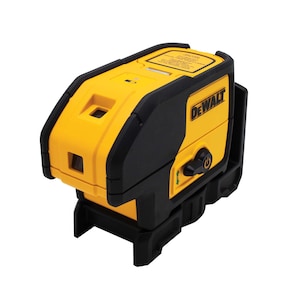 DEWALT 100 ft. Green Self-Leveling 3-Spot Laser Level with (2) AA
