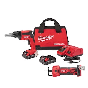 Milwaukee Tool M18 FUEL 18-Volt Lithium-Ion Brushless Cordless Drywall Sc