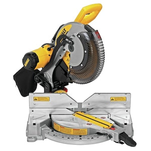 DEWALT 15 Amp 12-inch Electric Double-Bevel Compound Miter Saw Wi