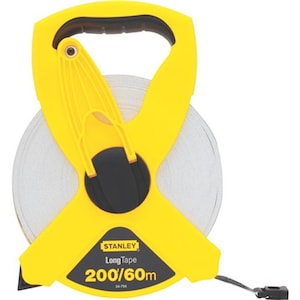 STANLEY 200 ft. Open Reel Fiberglass Tape Measure