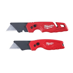 Milwaukee Tool FASTBACK Folding Utility Knife with Blade Storage and Comp