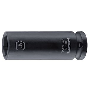 Hilti 1/2 inch - 3/4 inch S-NSD Deep Impact Socket