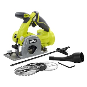 RYOBI 18V ONE+ Cordless 3-3/8-inch Multi-Material Plunge Saw (To