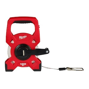 Milwaukee Tool 100 ft. Open Reel Long Tape Measure