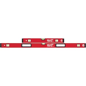 Milwaukee Tool 24 -inch/48 -inch REDSTICK Box Level Set