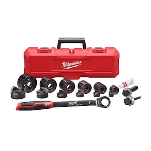 Milwaukee Tool 1/2 -inch x 2 -inch Ratchet Knockout Set
