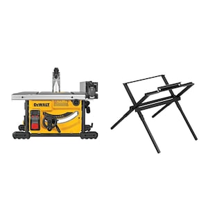 DEWALT 15 Amp Corded 8-1/4 in. Compact Jobsite Tablesaw with Stan