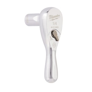 Milwaukee Tool 1/4 -inch Drive 90-Tooth 3 -inch Stubby Ratchet