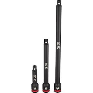 Milwaukee Tool SHOCKWAVE Impact Duty 3/8 -inch Drive Extension Set (3-Pie