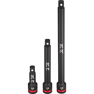 Milwaukee Tool SHOCKWAVE Impact Duty 1/2 -inch Drive Extension Set (3-Pie