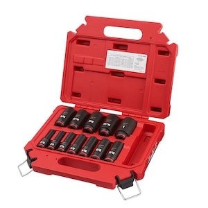 Milwaukee Tool SHOCKWAVE 3/8 -inch Drive Deep Well 6 Point Impact Socket
