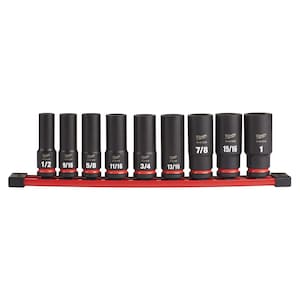 Milwaukee Tool SHOCKWAVE Impact Duty  1/2 -inch Drive SAE Deep Well Impac