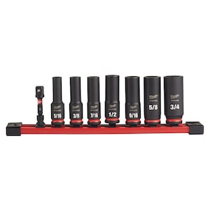 Milwaukee Tool SHOCKWAVE Impact Duty 3/8 -inch SAE Deep Impact Rated Sock