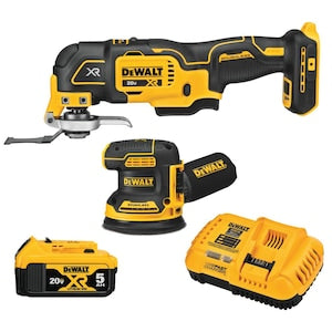 DEWALT 20V MAX XR Brushless Cordless Sander/Oscillating Tool 2-To