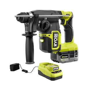 RYOBI 18V ONE+ HP Brushless 1-inch SDS Rotary Hammer Drill Kit w