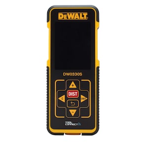 DEWALT 330FT Laser Distance Measurer with Colour Screen and Tool