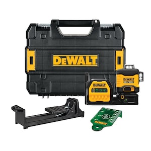 DEWALT 20V MAX Lithium-Ion 3 X 360 Green Line Laser with TSTAK Ca