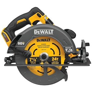 DEWALT FLEXVOLT 60V MAX Lithium-Ion Brushless 7-1/4" Cordless Cir
