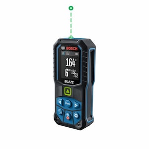 Bosch BLAZE 165 ft. Green Laser Distance Tape Measuring Tool wit