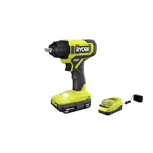 RYOBI 18V ONE+ Lithium-Ion Cordless 3/8-inch Impact Wrench Kit 1