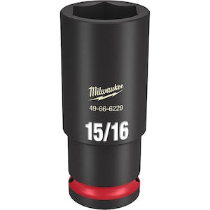 Milwaukee Tool SHOCKWAVE Impact Duty 1/2 inch Drive 15/16 inch Deep 6 Poi