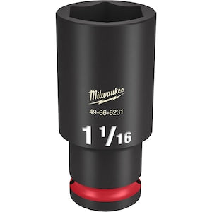 Milwaukee Tool SHOCKWAVE Impact Duty 1/2 inch Drive 1-1/16 inch Deep 6 Po