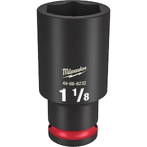 Milwaukee Tool SHOCKWAVE Impact Duty 1/2 inch Drive 1-1/8 inch Deep 6 Poi