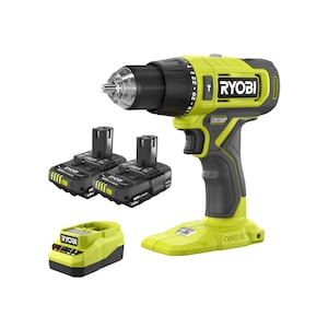 RYOBI 18V ONE+ Lithium-Ion Cordless 1/2-inch Hammer Drill/Driver
