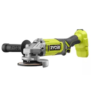 RYOBI 18V ONE+ Lithium-Ion Cordless 4-1/2 -Inch Angle Grinder (T