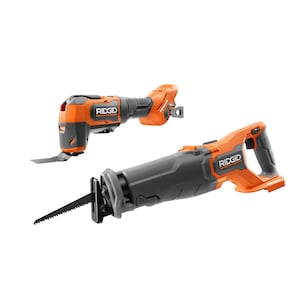 RIDGID 18V Brushless 2-Tool Combo Kit with Reciprocating Saw and